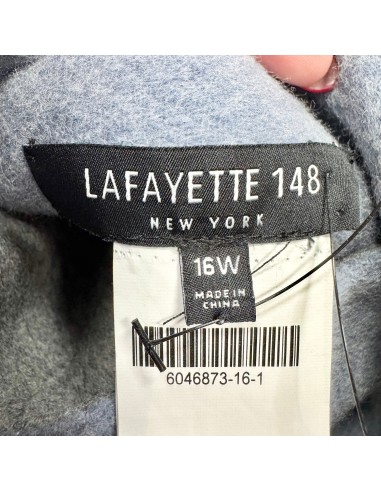 Coat Designer By Lafayette 148 In Blue & Grey, Size: Xl ou a consommer sur place