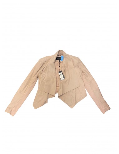 Jacket Leather By Bcbgmaxazria In Mauve, Size: L de votre