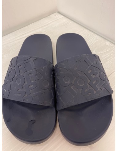 Sandals Designer By Tory Burch In Navy, Size: 10 soldes