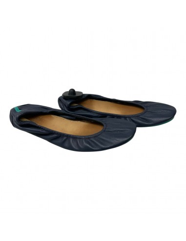 Shoes Flats Designer By Tieks In Navy, Size: 7 solde