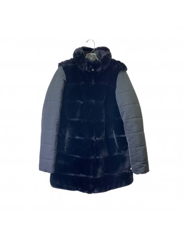 Coat Faux Fur & Sherpa By Via Spiga In Black, Size:Xs de la marque