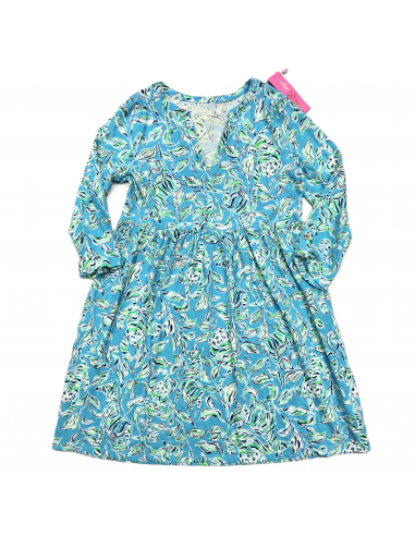 Dress Designer By Lilly Pulitzer In Blue & Green, Size: M le des métaux précieux