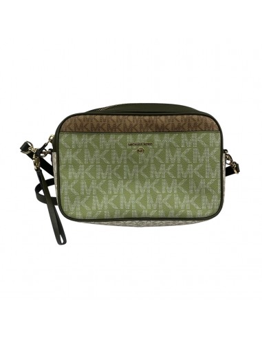 Crossbody Designer By Michael Kors In Brown & Green, Size:Medium Par le système avancé 