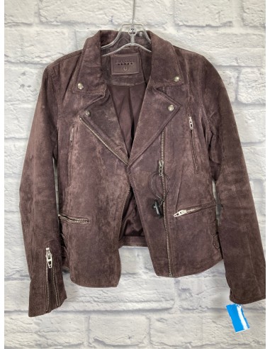 Jacket Moto Leather By Blanknyc In Purple, Size: S Profitez des Offres !