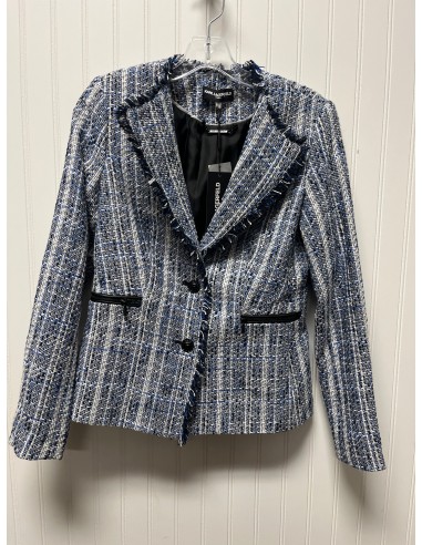 Blazer Designer By Karl Lagerfeld In Blue, Size: Xs une grave pollution 