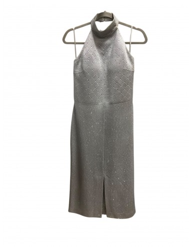 Dress Luxury Designer By St John Collection In Silver, Size: 4 Amélioration de cerveau avec