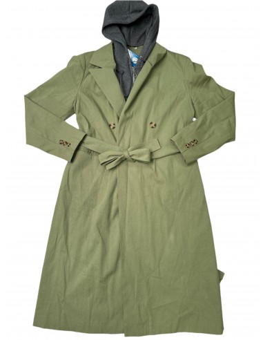 Coat Trench Coat By 7 For All Mankind In Green, Size: L commande en ligne