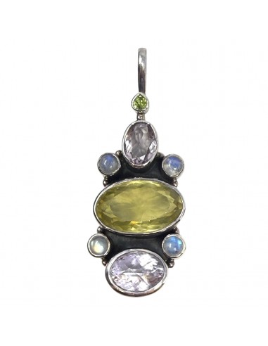 Sterling Silver Gemstone Pendant By Unbranded, Size: 0 commande en ligne