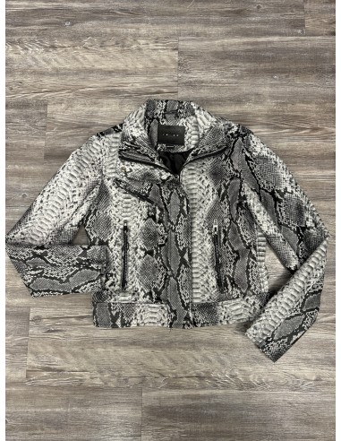 Jacket Moto By Blanknyc In Snakeskin Print, Size: S de technologie