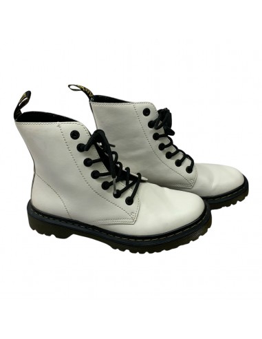 Boots Combat By Dr Martens In White, Size: 8 livraison gratuite