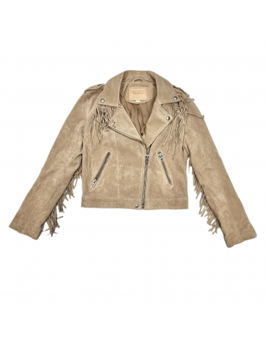 Jacket Moto Leather By Blanknyc In Tan, Size: Xs les muscles