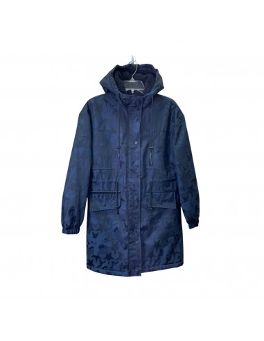 Coat Parka By Avec Les Filles In Black & Blue, Size:Xs l'achat 