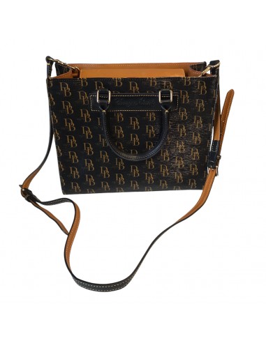 Handbag Designer By Dooney And Bourke In Black & Brown, Size:Medium chez Cornerstreet bien 