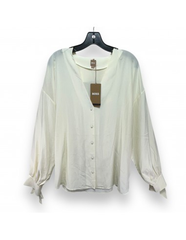 Blouse Long Sleeve By Hugo Boss In Cream, Size: 12 d'Europe débarque