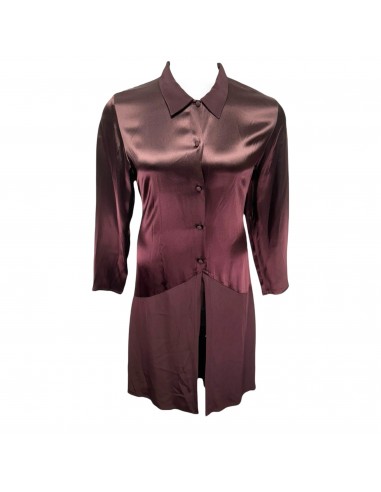 Tunic Long Sleeve By lilith In Maroon, Size: M commande en ligne