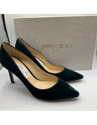 Shoes Heels Stiletto By Jimmy Choo In Green, Size: 9.5 pas chere