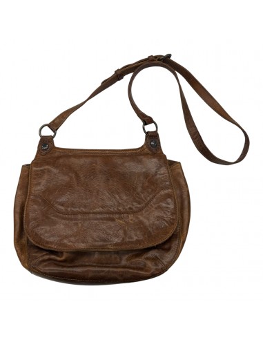 Crossbody Designer By Frye In Brown, Size:Large Pour