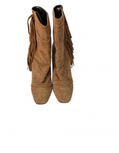 Boots Mid-calf Heels By Giuseppe Zanotti In Tan, Size: 9.5 Par le système avancé 