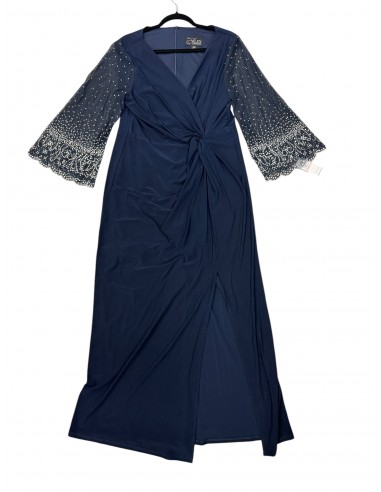 Dress Party Long By Alex Evenings In Navy, Size: 14 ou a consommer sur place