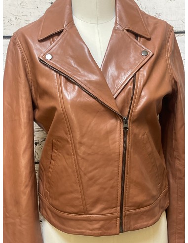 Jacket Moto By Cmc In Brown, Size: M votre