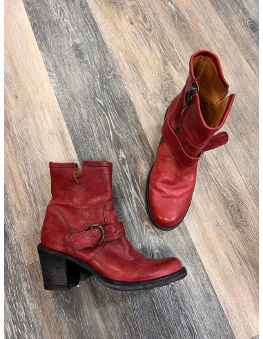 Boots Ankle Heels By Florentine + Baker In Red, Size: 7/37 des créatures d'habitude