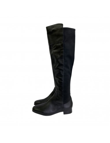 Boots Knee Heels By Louise Et Cie In Black, Size:8.5 Profitez des Offres !