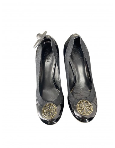 Shoes Heels Wedge By Tory Burch In Black, Size: 7 sur le site 