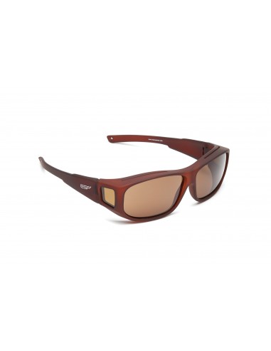 Over the Glasses Polarized Collection - Smooth Comfort Brown Frame - (S/M) Paris Déstockage Promo