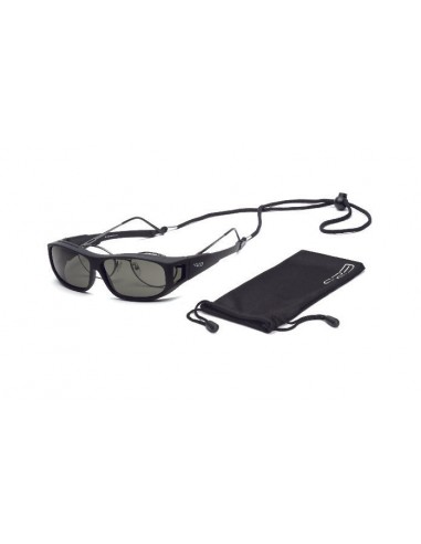 Over the Glasses Polarized Collection - Smooth Comfort Black Frame - (L/XL) à prix réduit toute l'année