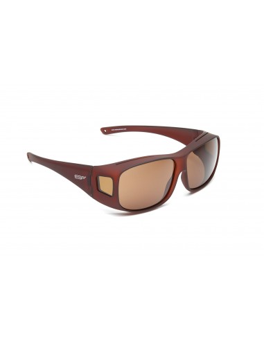 Over the Glasses Polarized Collection - Smooth Comfort Brown Frame - (L/XL) Jusqu'à 80% De Réduction