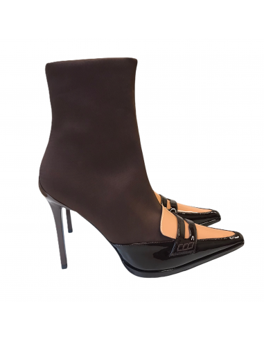 Boots Ankle Heels By Jeffery Campbell In Brown, Size: 8.5 livraison gratuite