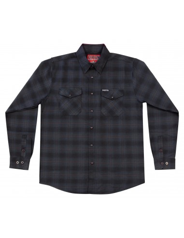 The Phantom Black Flys x Dixxon Men's Flannel Collab livraison et retour toujours gratuits