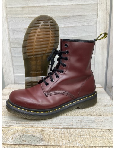 Boots Combat By Dr Martens In Red, Size: 8.5 Les magasins à Paris et en Île-de-France